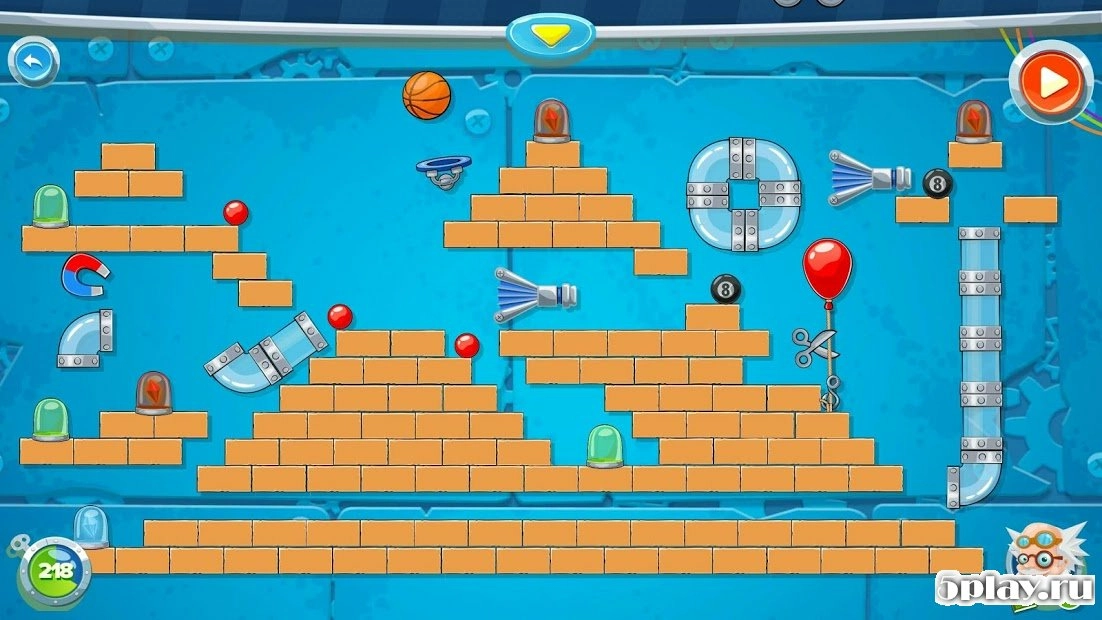 Скриншот Rube's Lab - Physics Puzzle