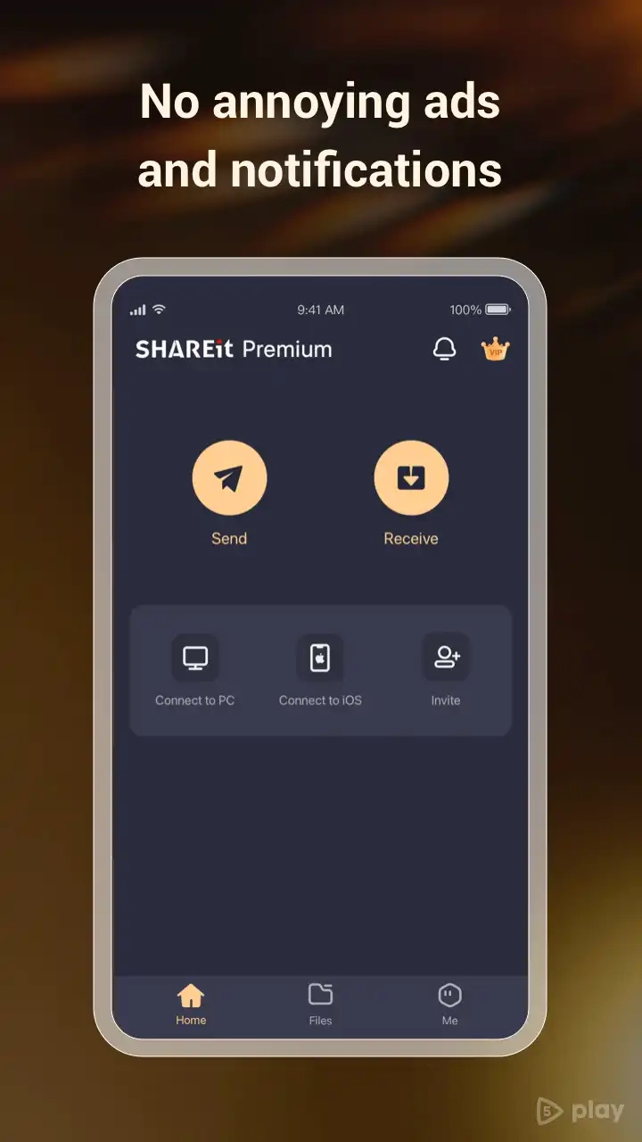 Скриншот SHAREit Premium