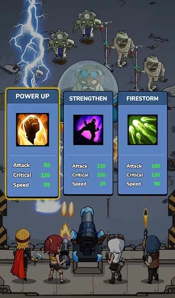Скриншот Zombie War: Idle Defense Game