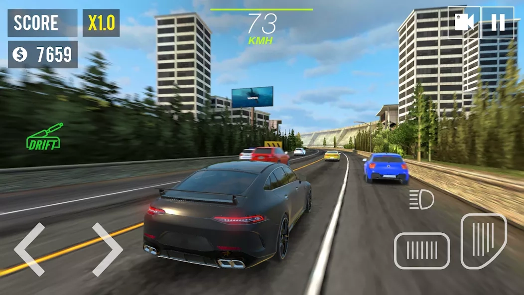 Скриншот Racing in Car 2023