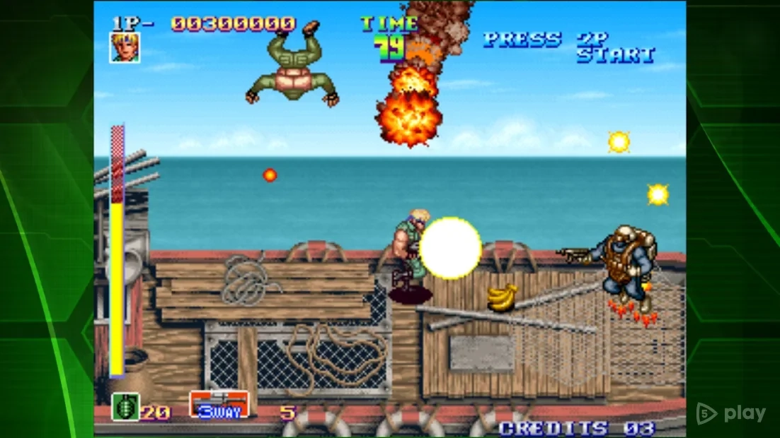 Скриншот SHOCK TROOPERS ACA NEOGEO