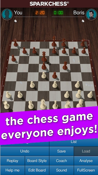 Скриншот SparkChess Pro