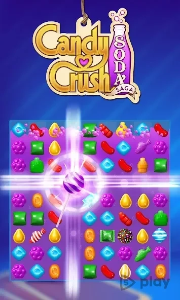Скриншот Candy Crush Soda Saga
