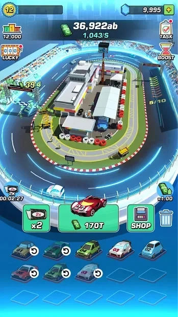 Скриншот Idle Car Racing