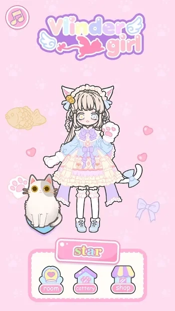 Скриншот Vlinder Girl - Dress up Games , Avatar Creator