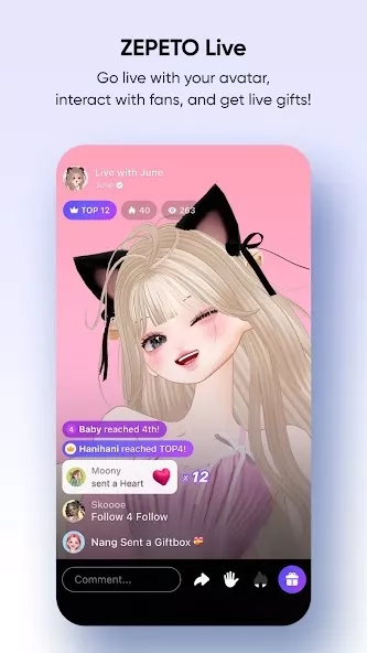 Скриншот ZEPETO