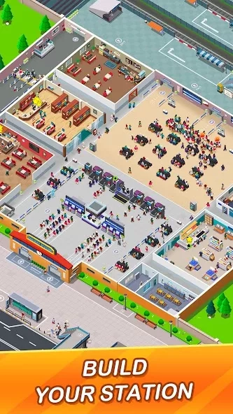 Скриншот Idle Train Empire – Idle Games