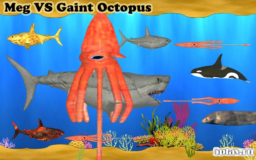 Скриншот Mega Sharks Pro : Shark Games
