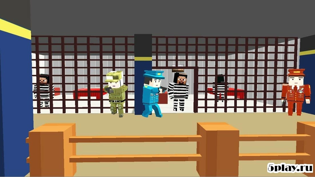 Скриншот American Jail Break - Block Strike Survival Games