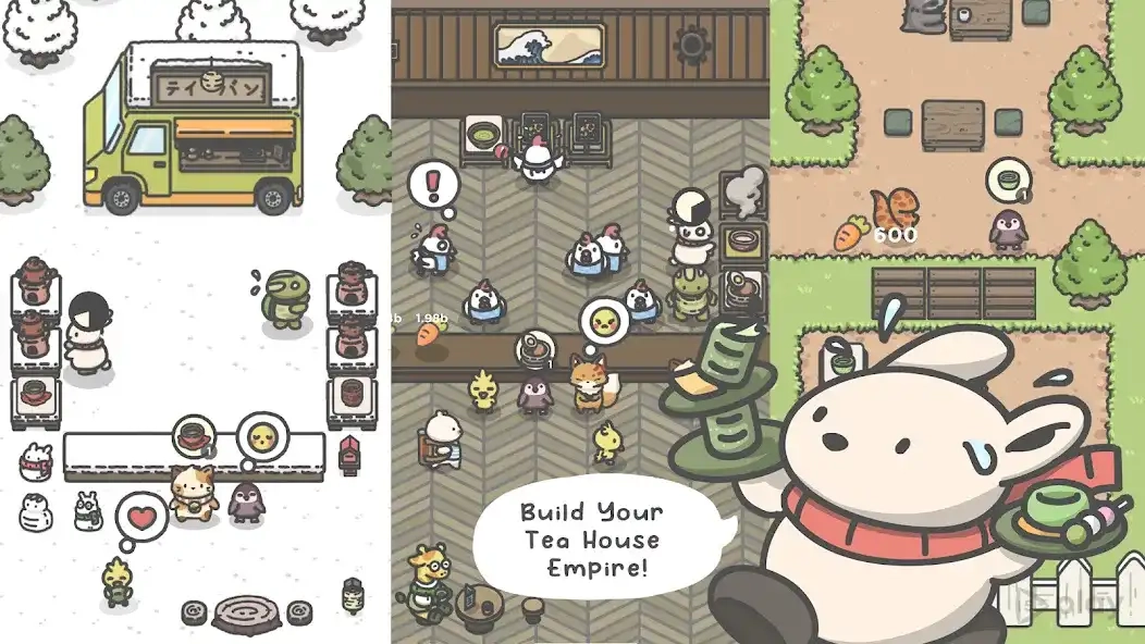 Скриншот Tsuki Tea House: Idle Journey