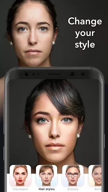 Скриншот FaceApp