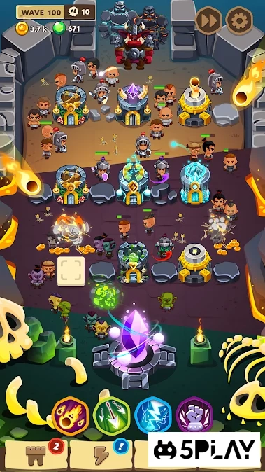 Скриншот Spell Heroes: Tower Defense
