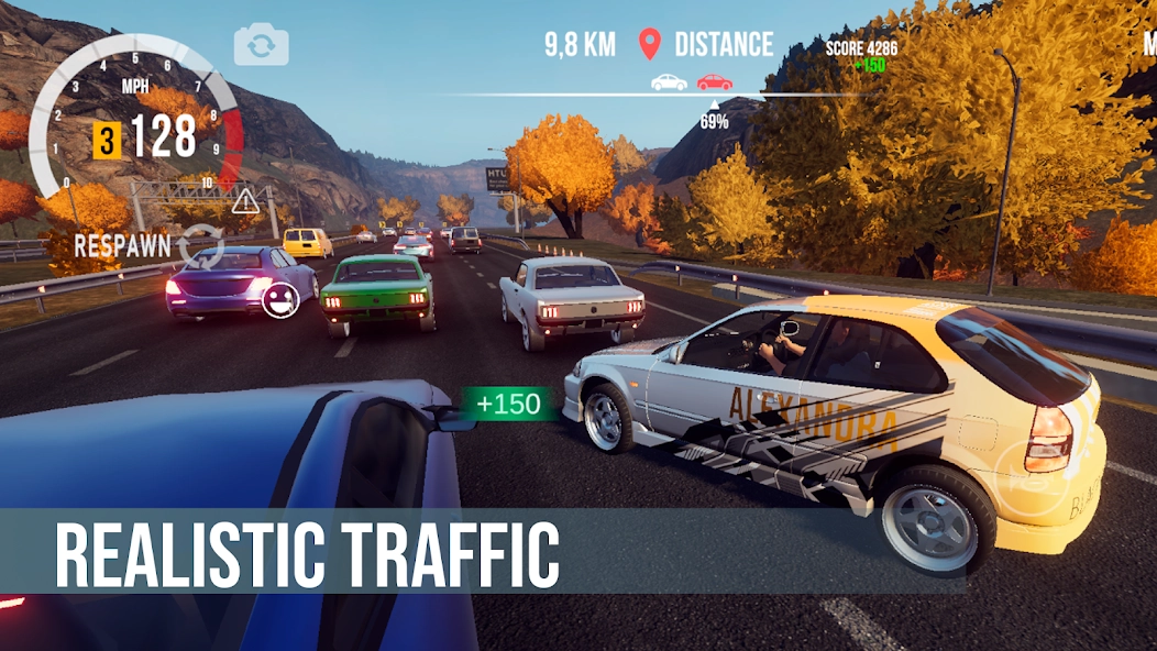 Скриншот CPM Traffic Racer