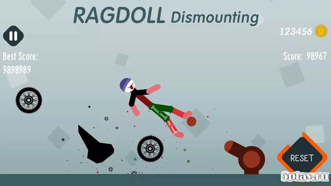 Скриншот Ragdoll Dismounting