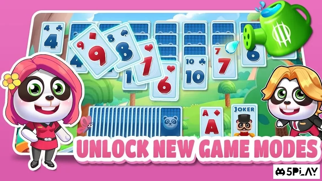 Скриншот Solitaire Idle Panda