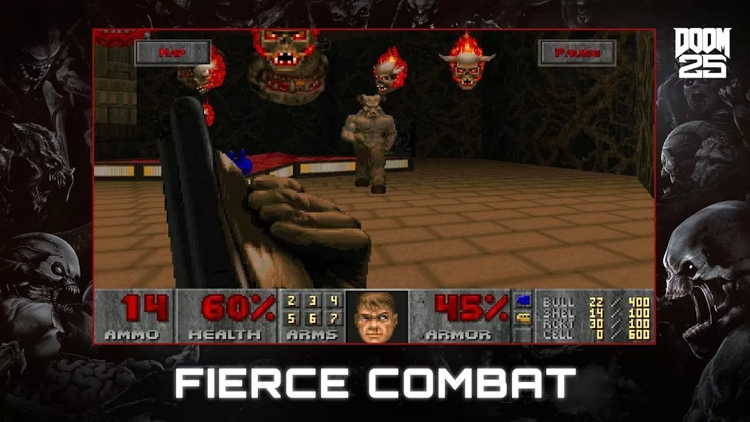 Скриншот DOOM II