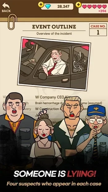 Скриншот Detective S : Mystery game & Find the differences