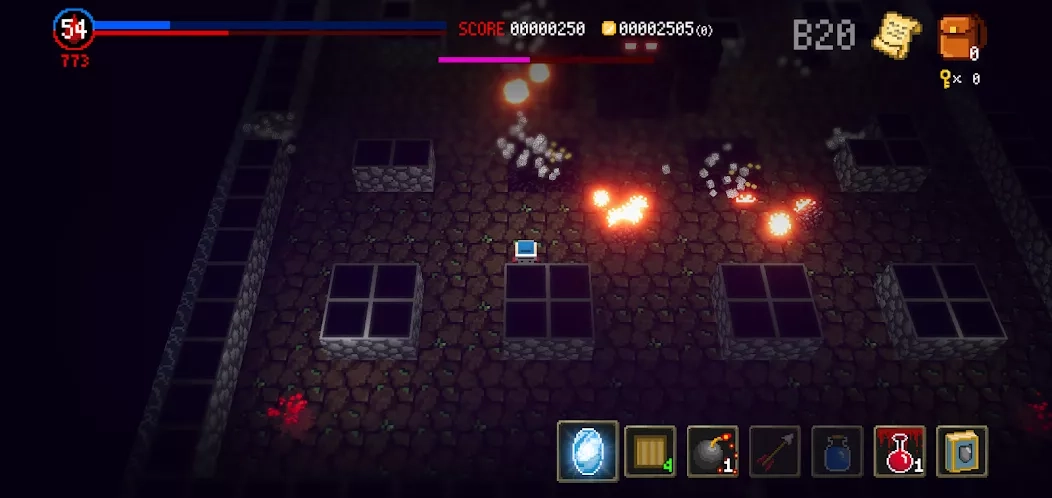 Скриншот Dungeon and Gravestone