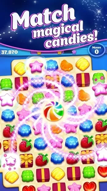 Скриншот Crafty Candy - Match 3 Adventure