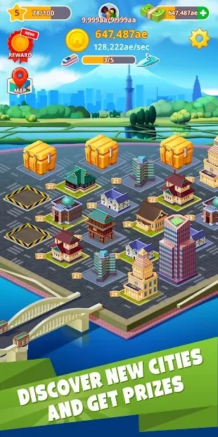 Скриншот Merge City