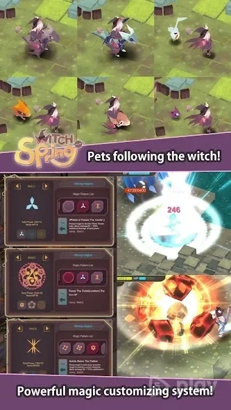 Скриншот WitchSpring