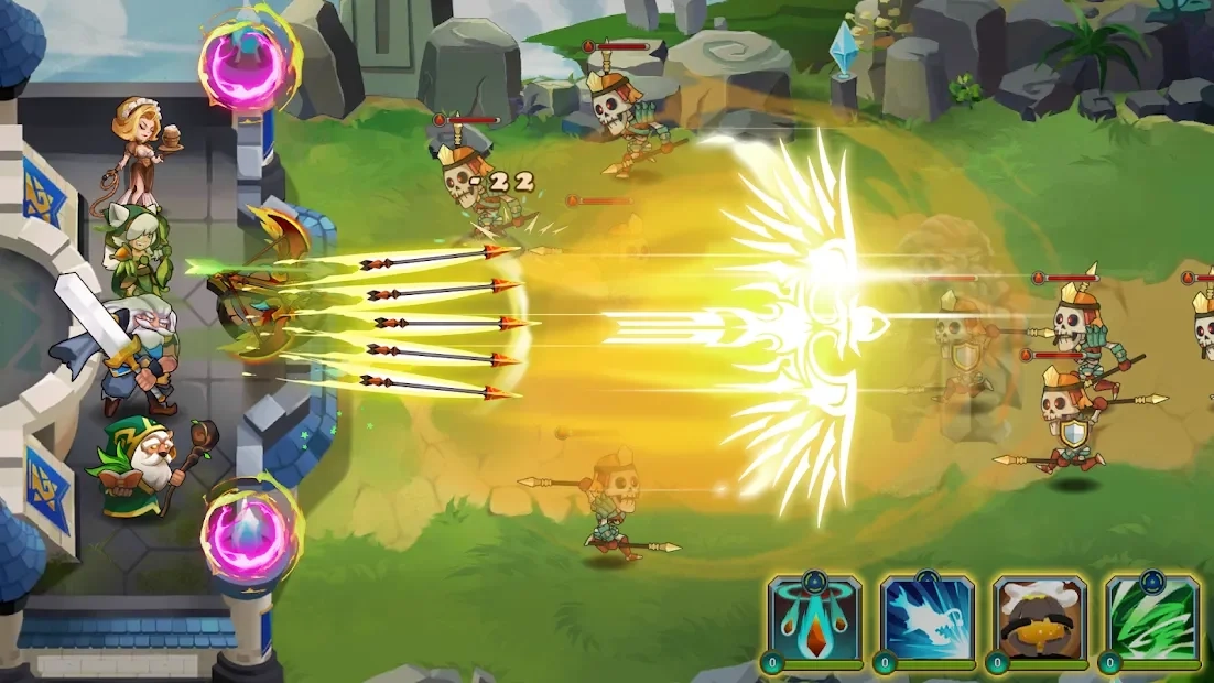 Скриншот Castle Defender Premium: Hero Idle Defense TD