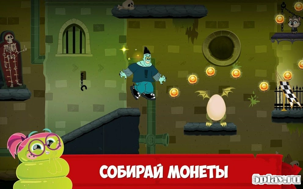 Скриншот Отель Трансильвания — бегай, прыгай, строй!