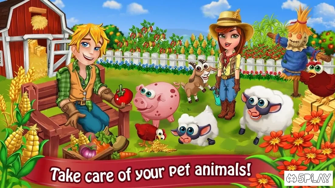 Скриншот Farm Day Village фермер: Offline игры