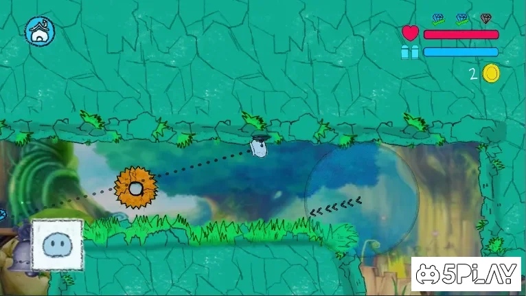 Скриншот Jumping Slime 2D Platform Game