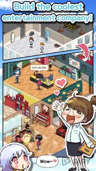 Скриншот K-POP Idol Producer