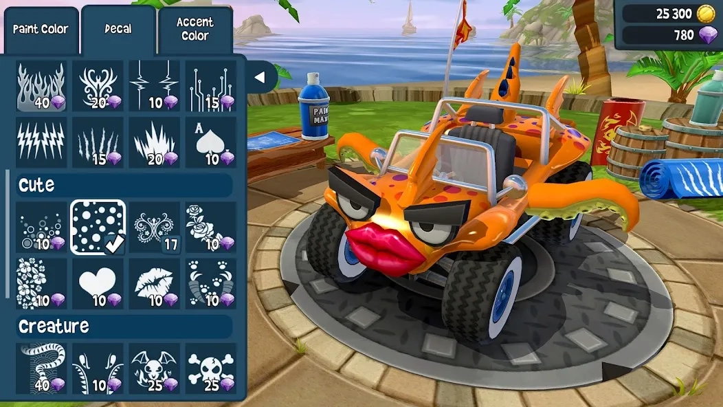 Скриншот Beach Buggy Racing 2