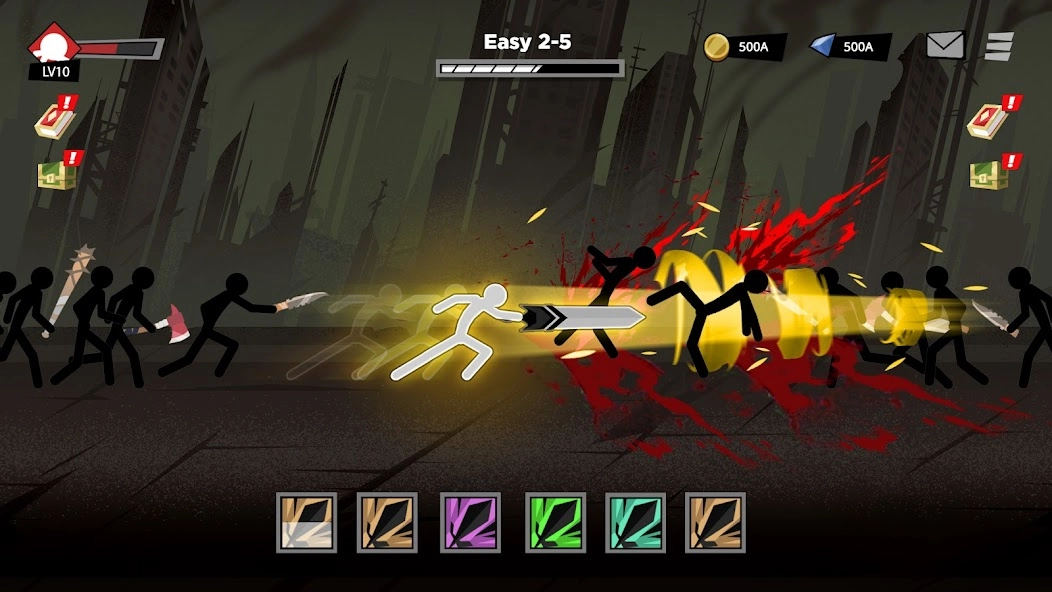 Скриншот Epic Stickman: RPG Idle Game