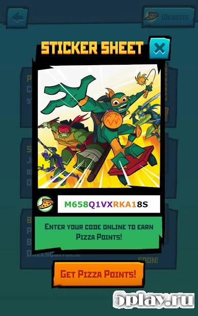Скриншот Rise of the TMNT: Power Up!
