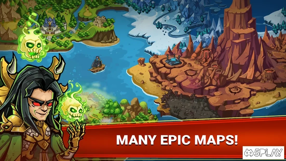 Скриншот Defense Heroes: Defender War Offline Tower Defense