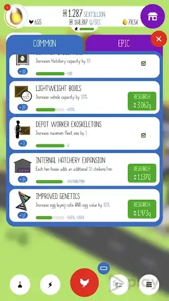 Скриншот Egg, Inc.