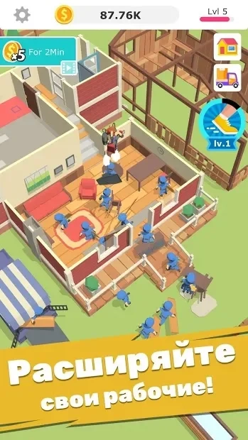 Скриншот Idle Decoration Inc - Idle, Tycoon & Simulation