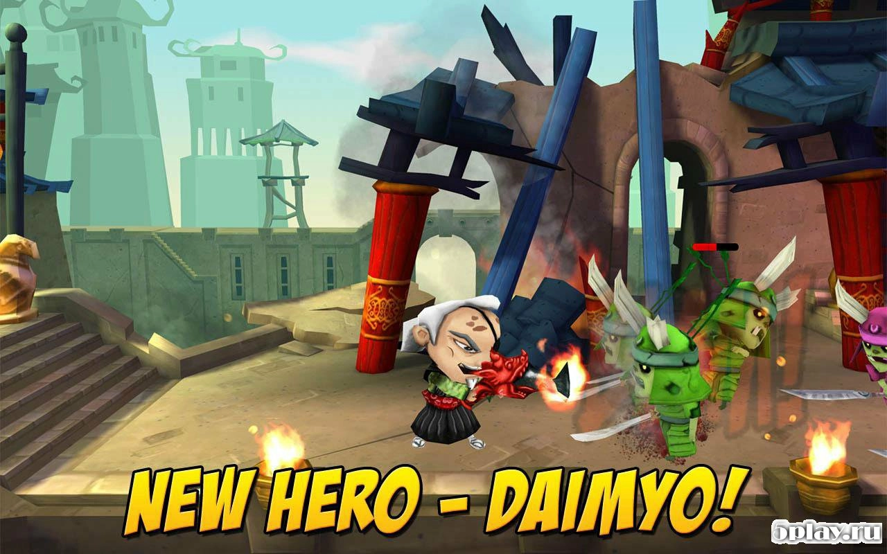 Скриншот SAMURAI vs ZOMBIES DEFENSE 2
