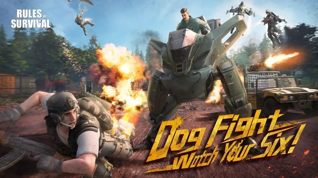 Скриншот RULES OF SURVIVAL