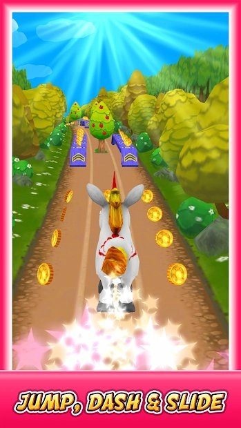 Скриншот Unicorn Runner 3D - Horse Run