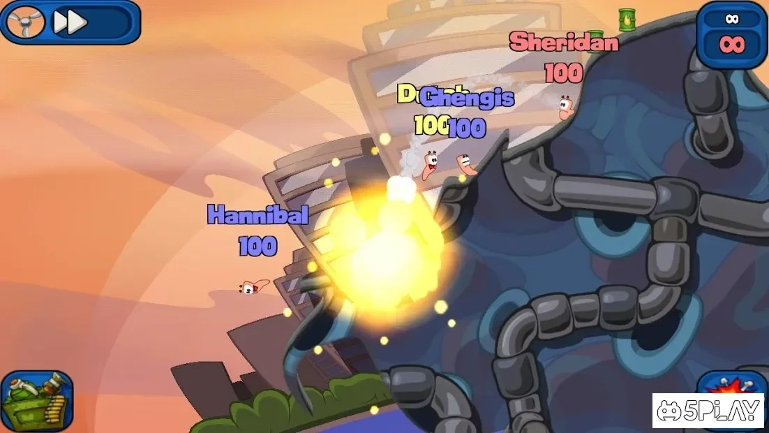 Скриншот Worms 2: Armageddon