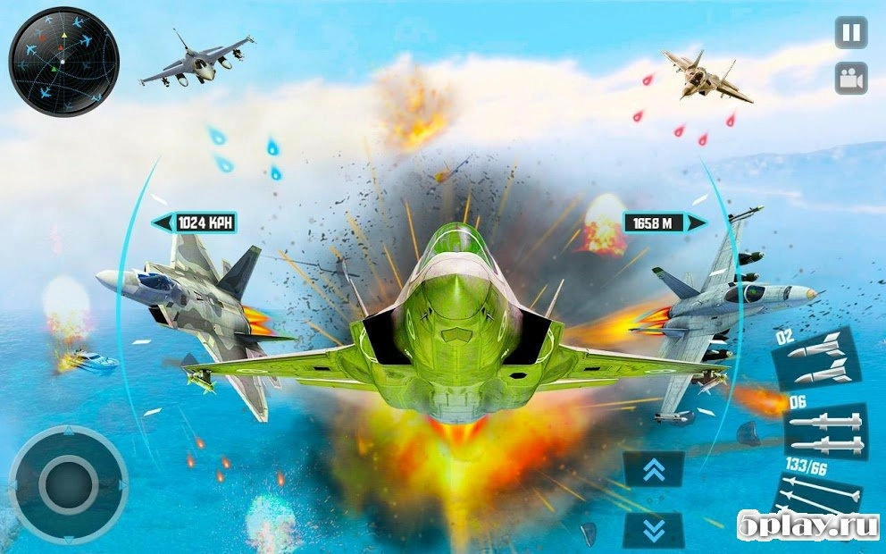 Скриншот Jet Fighter Plane 3D - Air Sky Fighter Sim 2017