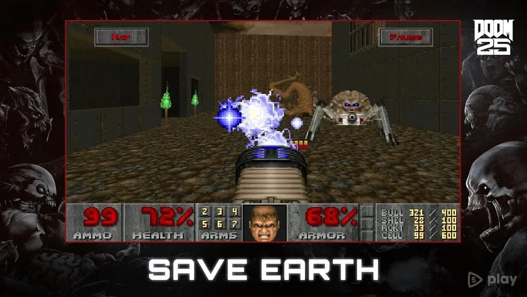 Скриншот DOOM II