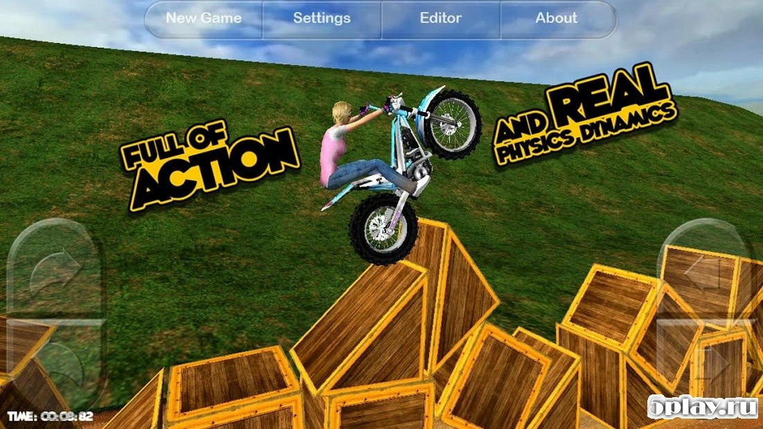 Скриншот Motorbike Lite