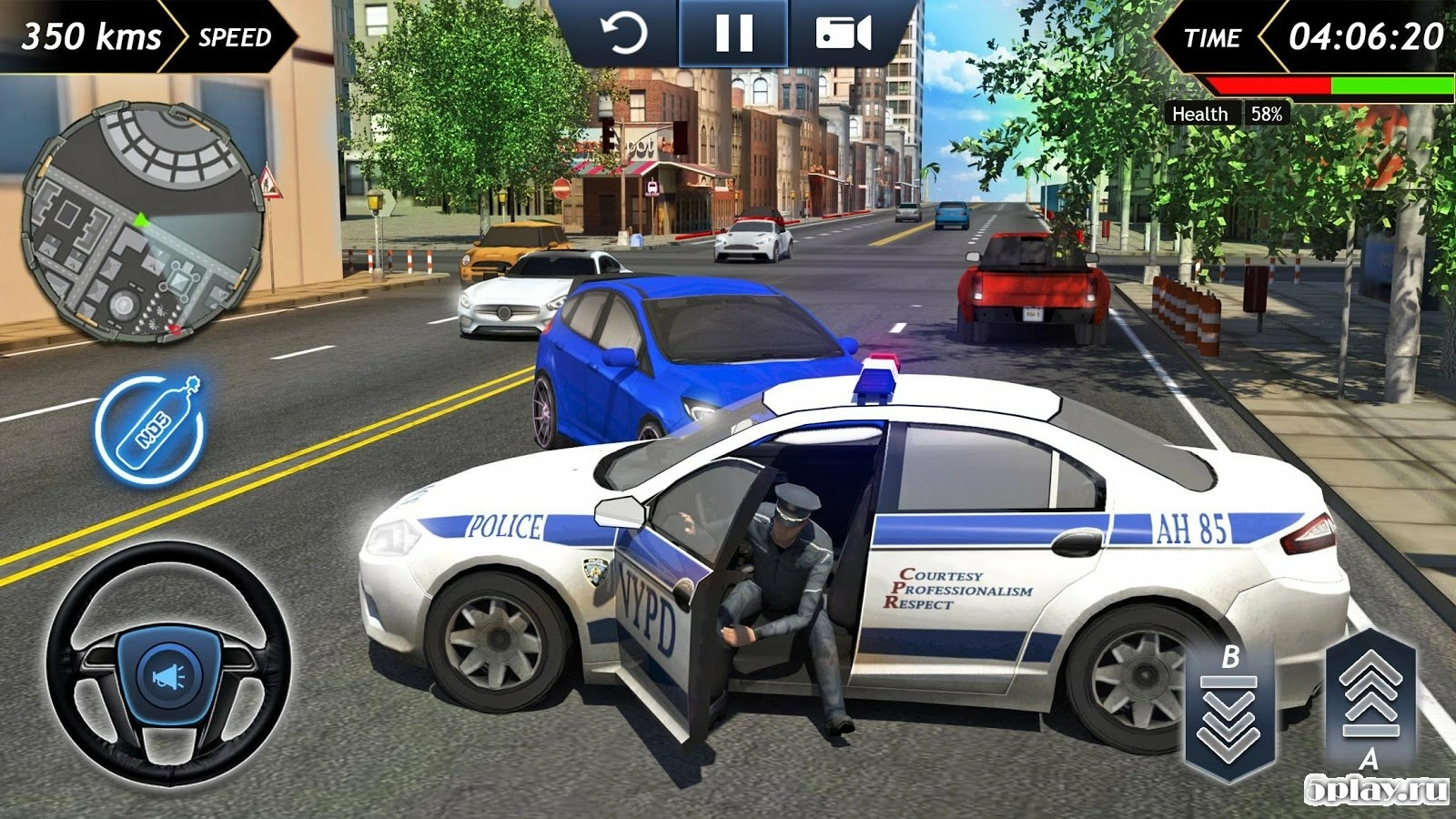 Скриншот Crime City - Police Car Simulator