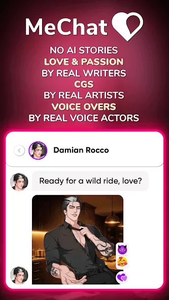 Скриншот MeChat – Interactive Stories