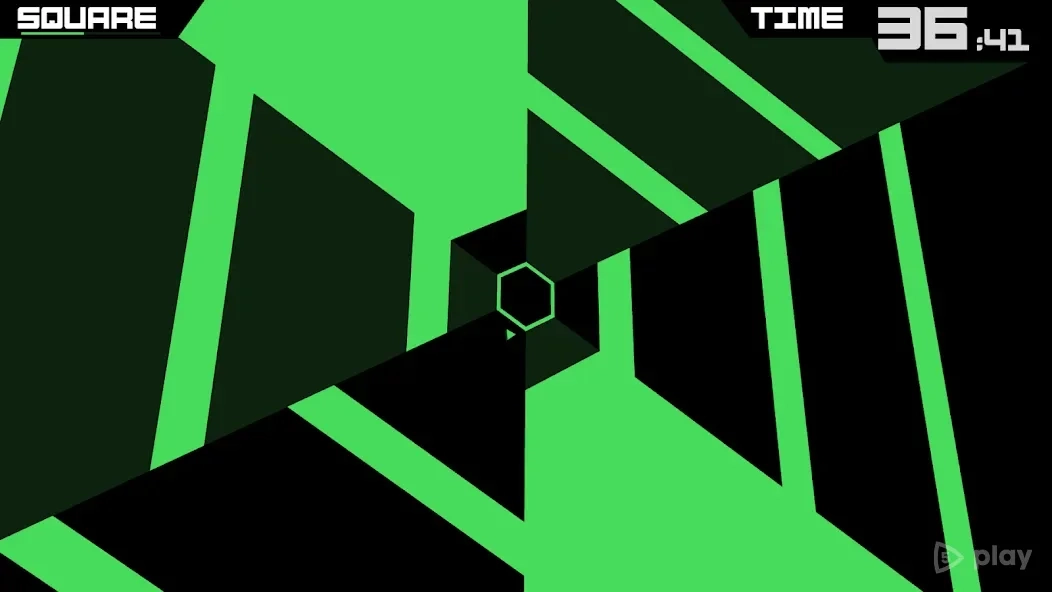 Скриншот Super Hexagon