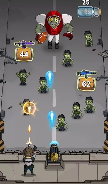 Скриншот Zombie War: Idle Defense Game