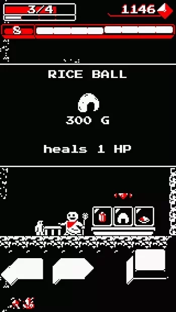 Скриншот Downwell