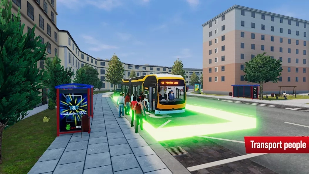 Скриншот Bus Simulator City Ride