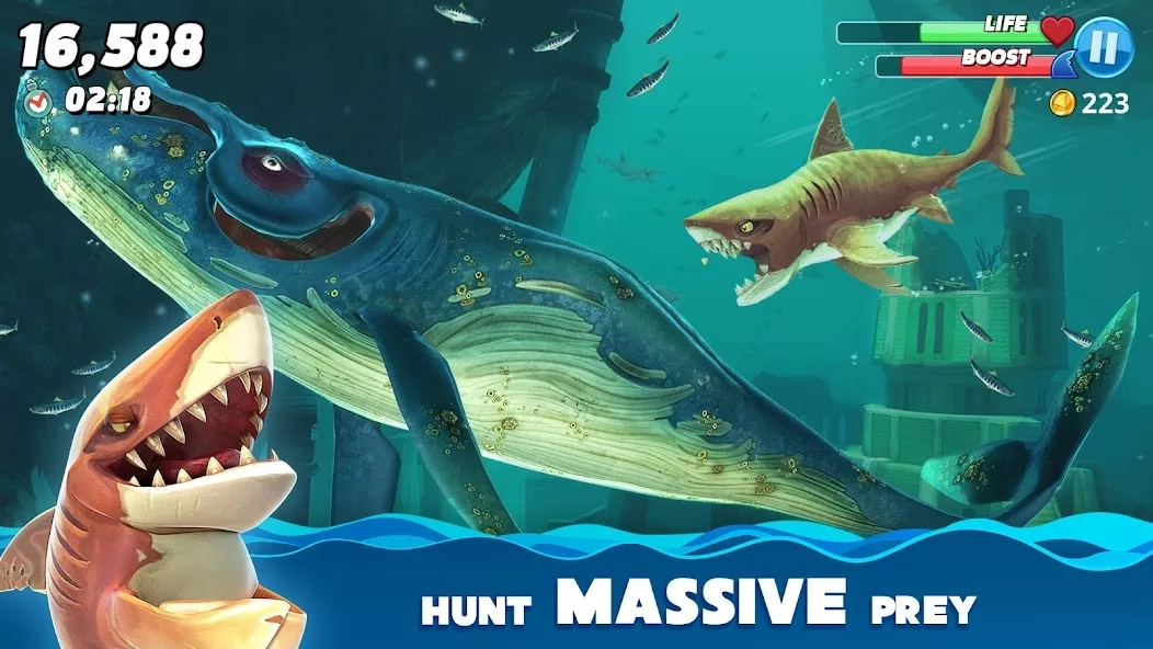Скриншот Hungry Shark World